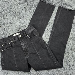 Abercrombie & Fitch Charcoal Cropped Jeans
